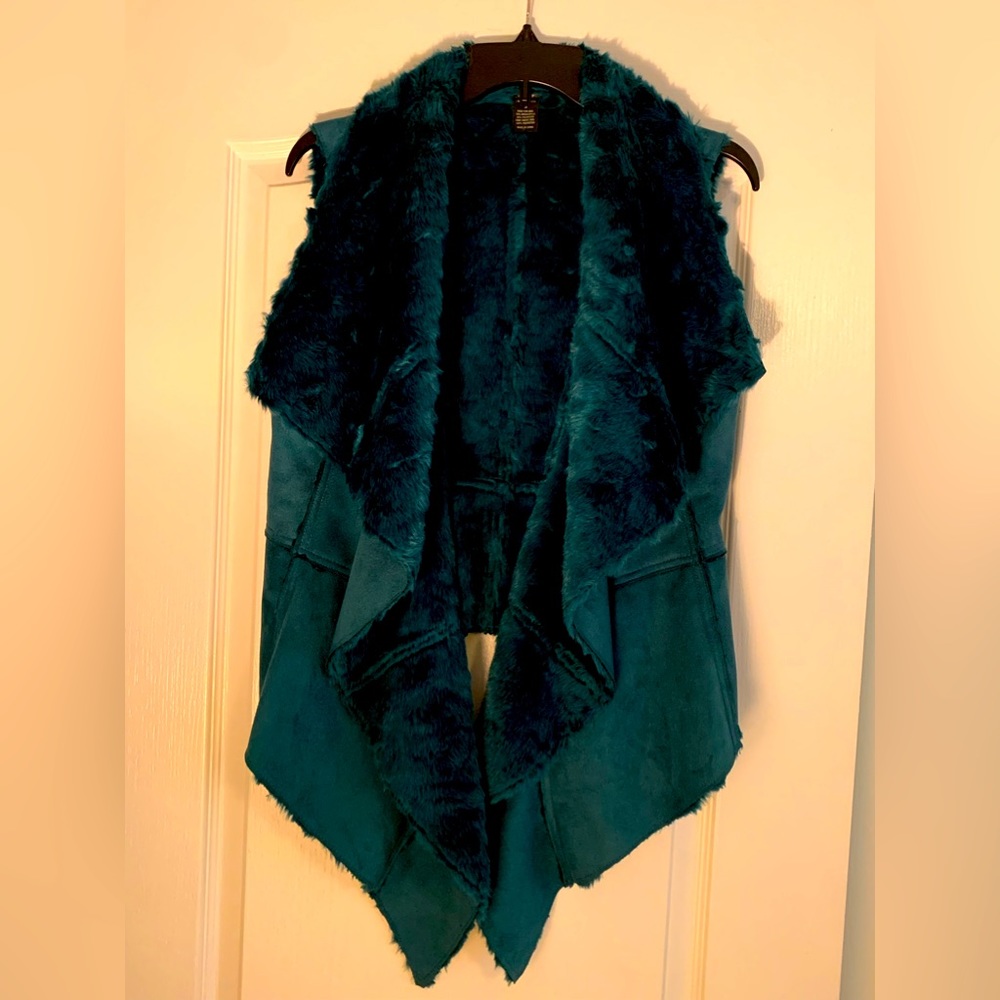 Turquoise Reversible Vest